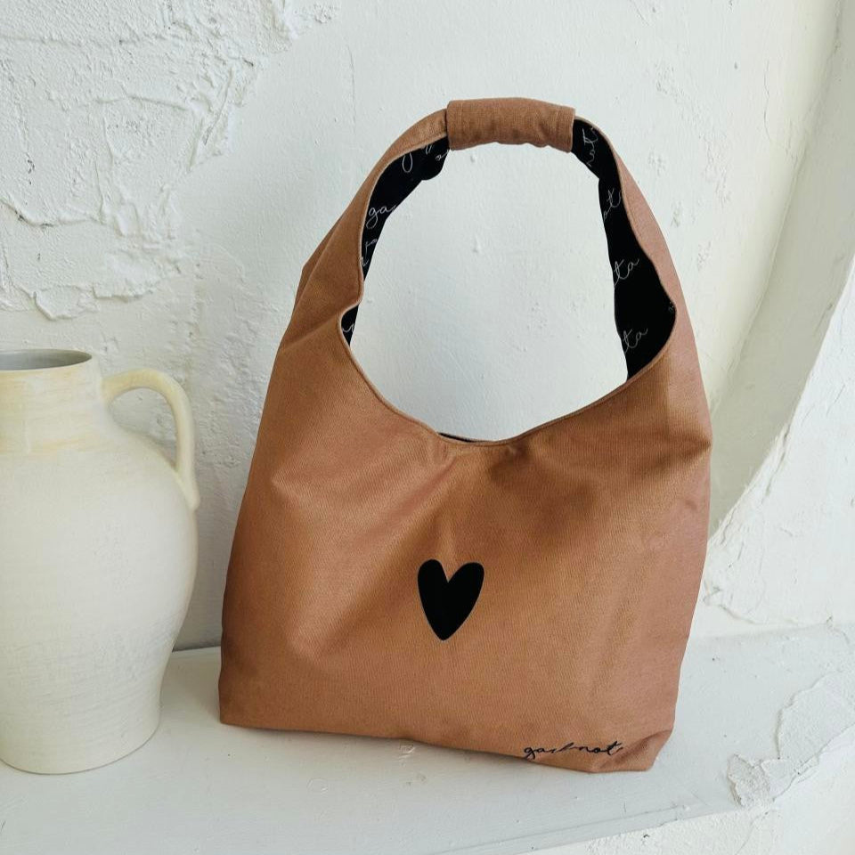 Moon Bag Heart - Cream