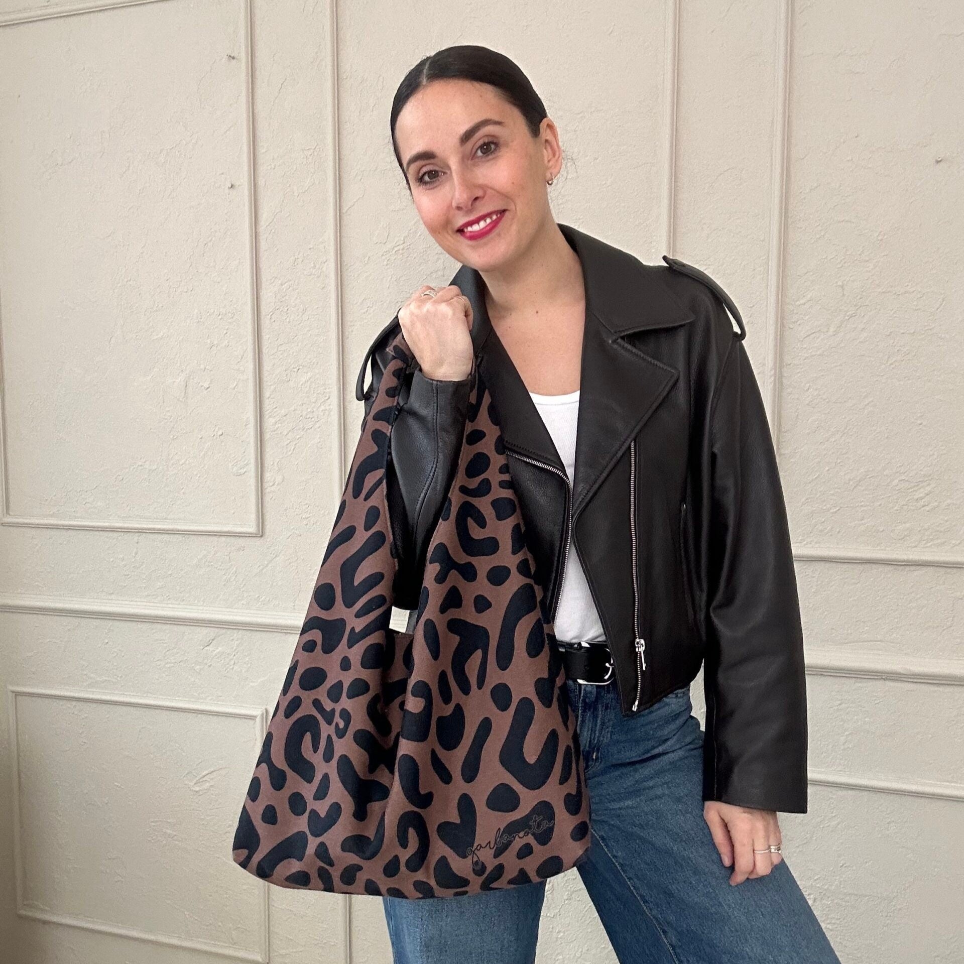 Moon Bag - Classic Leopard