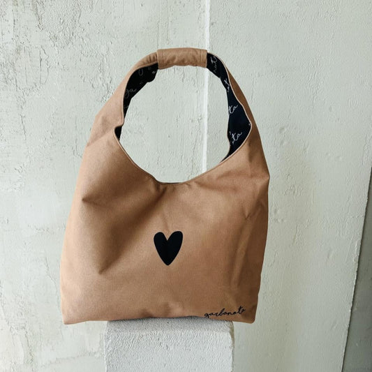 Moon Bag Heart - Cream